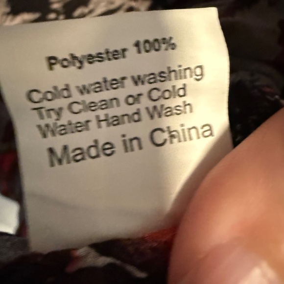 NWOT Rossi Roma Animal Print Long Sleeve Blouse Size XL - Picture 12 of 13